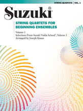 String Quartets for Beginning Ensembles Vol. 1 cover